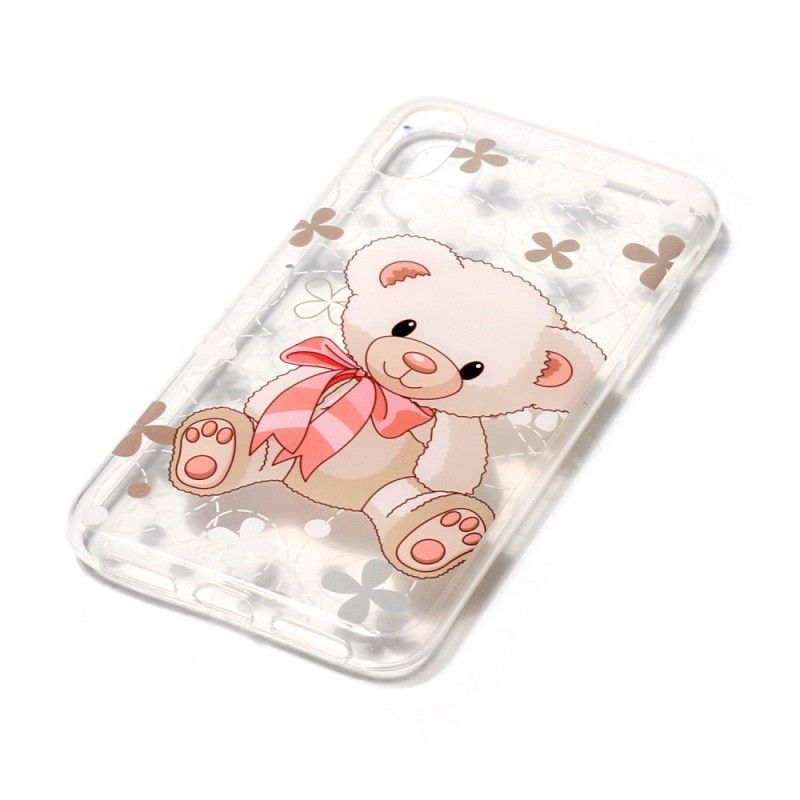 Case Hoesje iPhone X Telefoonhoesje Mooie Teddybeer