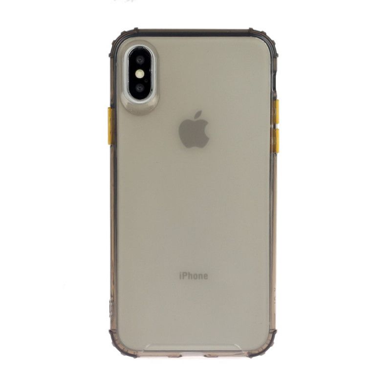 Cover Hoesje iPhone X Telefoonhoesje Gekleurde Versterkte Hoeken