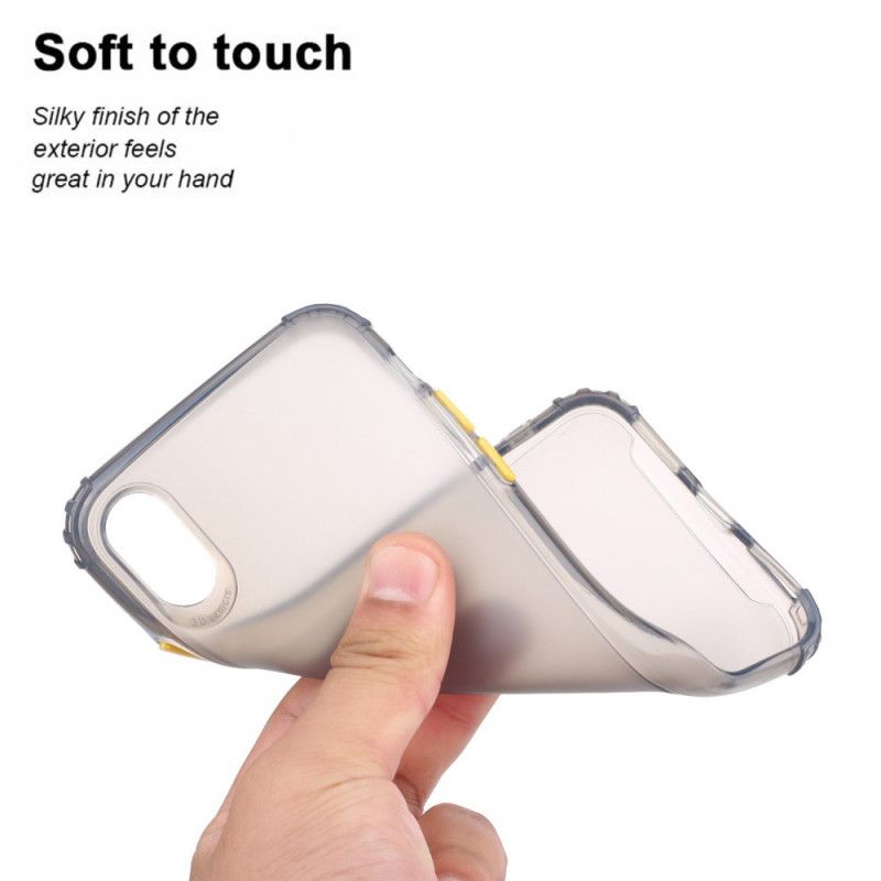 Cover Hoesje iPhone X Telefoonhoesje Gekleurde Versterkte Hoeken