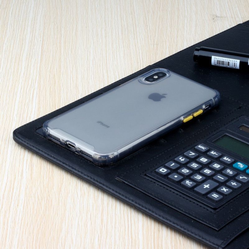 Cover Hoesje iPhone X Telefoonhoesje Gekleurde Versterkte Hoeken