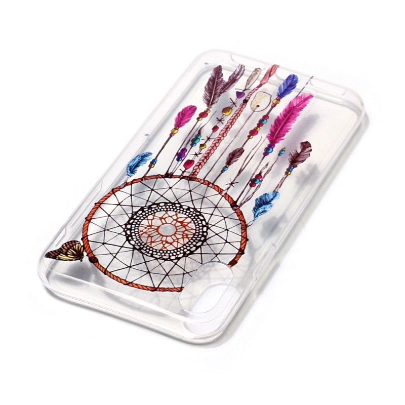 Cover Hoesje iPhone X Telefoonhoesje Transparante Kleurrijke Dromenvanger