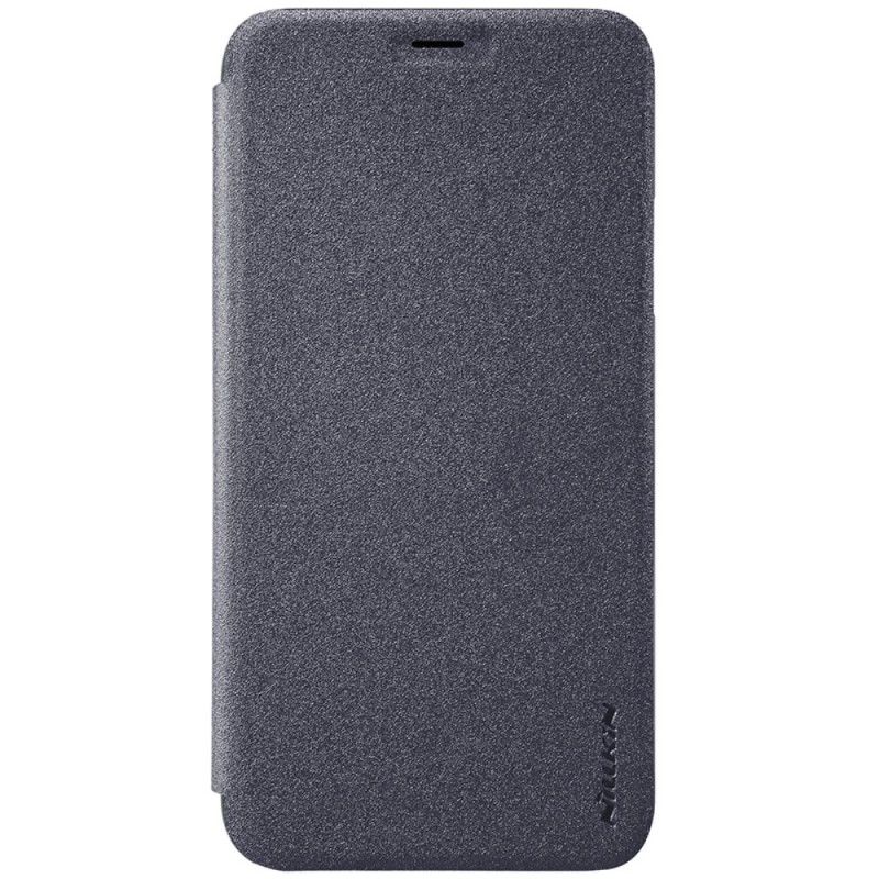 Folio-hoesje iPhone X Wit Zwart Nillkin