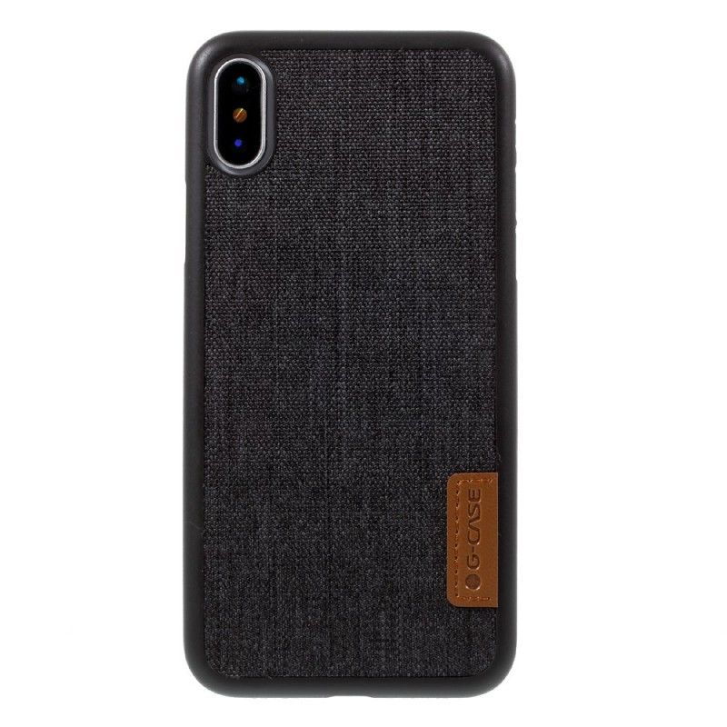 Hoesje iPhone X G-Case Stof