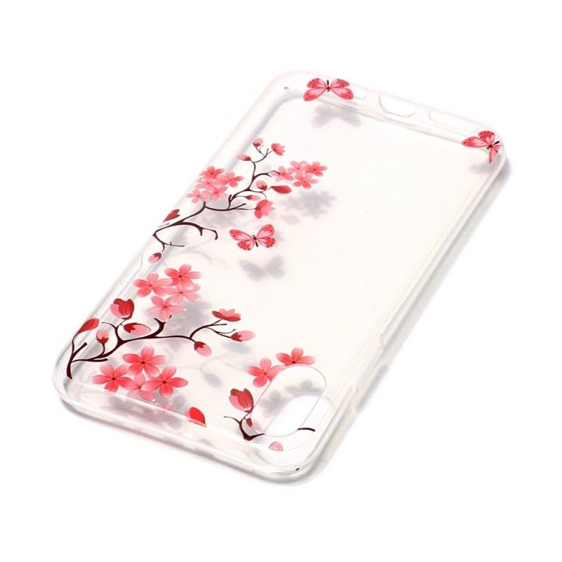 Hoesje iPhone X Transparant Bloeiende Boom