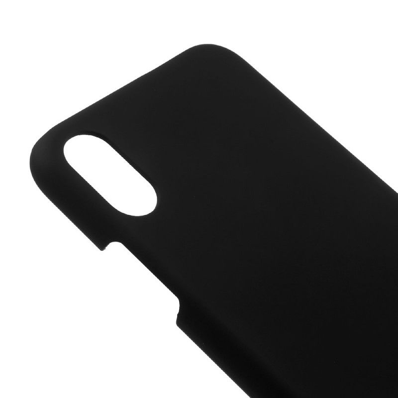 Hoesje iPhone X Wit Zwart Klassieke Bakwagen