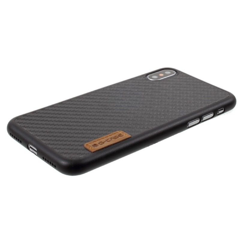 Hoesje voor iPhone X G-Kast Van Koolstofvezel