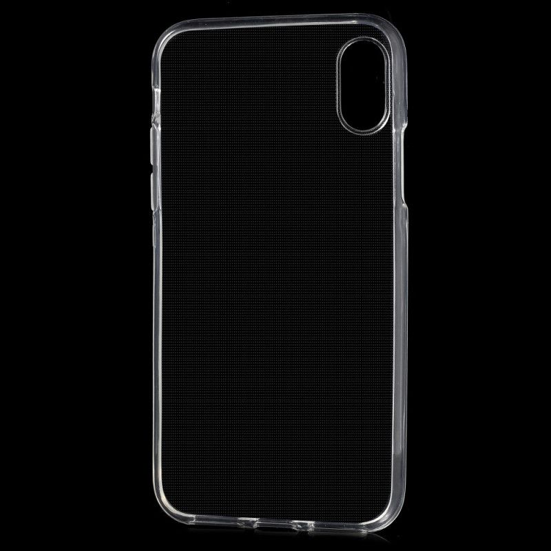 Hoesje voor iPhone X Transparant Flexibel