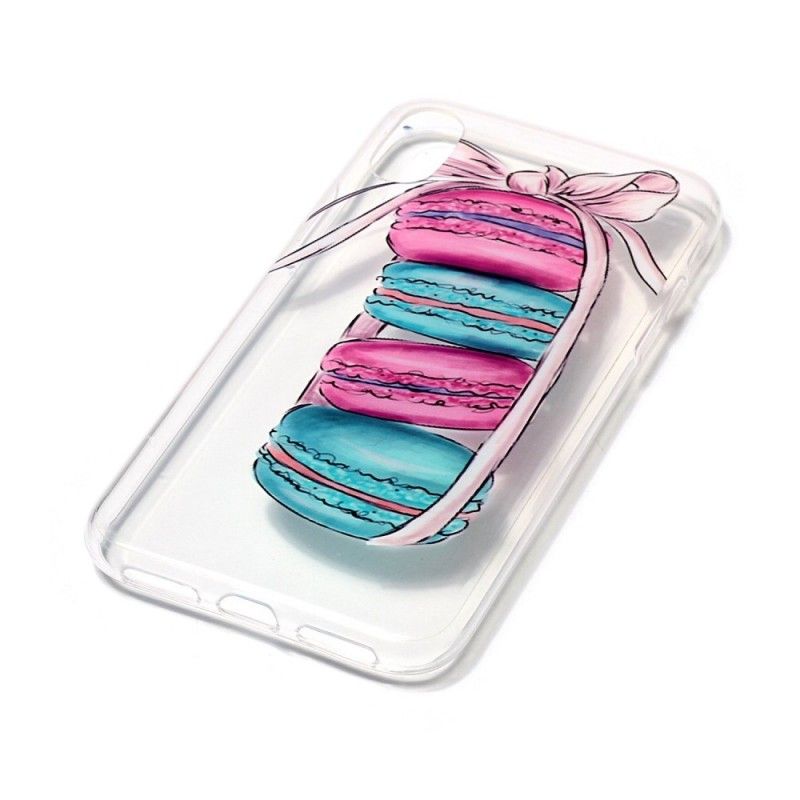 Hoesje voor iPhone X Transparante Gourmet Bitterkoekjes