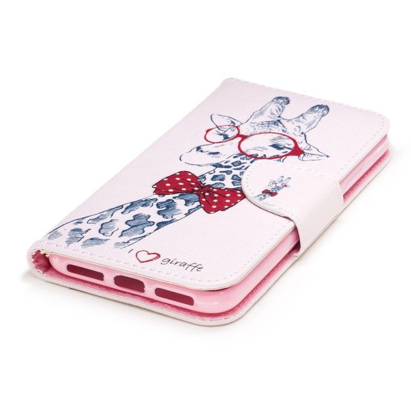 Leren Hoesje voor iPhone X Nerdgiraf