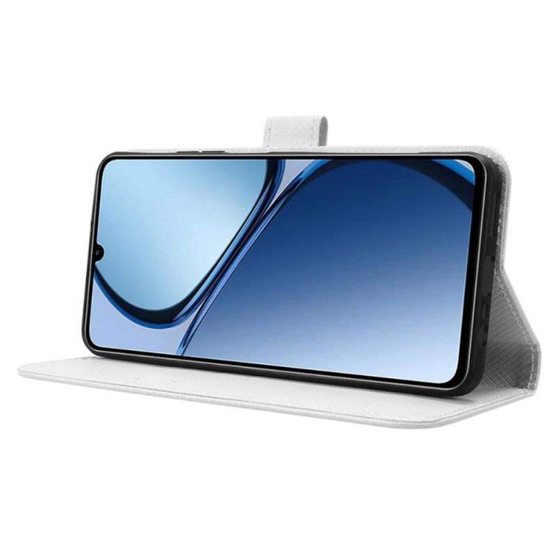 Folio-hoesje Realme C63 Telefoonhoesje Bevestigingspunten Voor De Riem