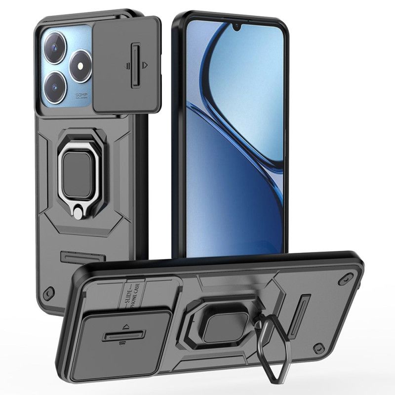 Hoesje Realme C63 Duurzame Ring Met Cameraprotector