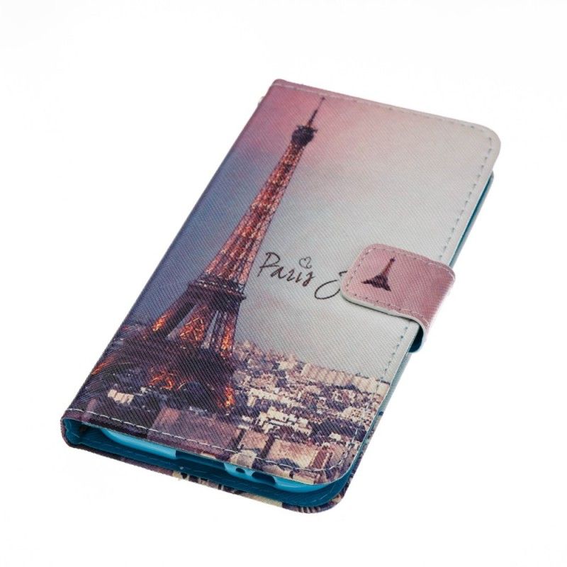 Flip Case Leren Samsung Galaxy A5 2017 Parijs Ik Hou Van Je