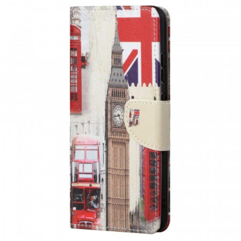 Folio-hoesje voor Xiaomi Redmi Note 11 / 11S Het Londense Leven
