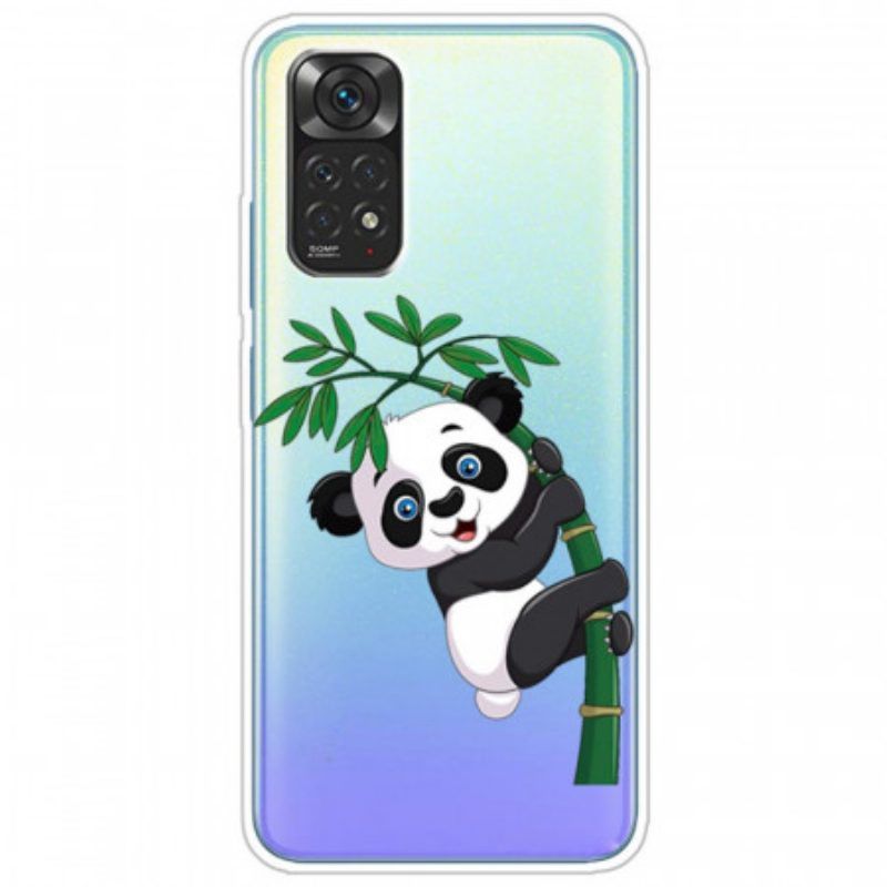 Hoesje voor Xiaomi Redmi Note 11 / 11S Panda Op Bamboe