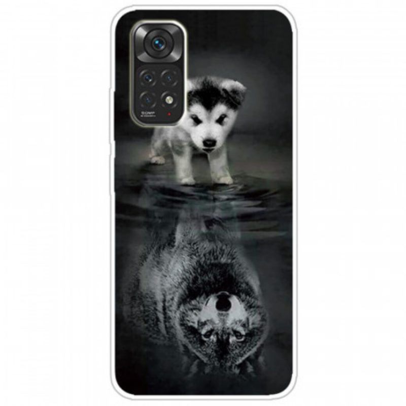 Hoesje voor Xiaomi Redmi Note 11 / 11S Puppy-droom