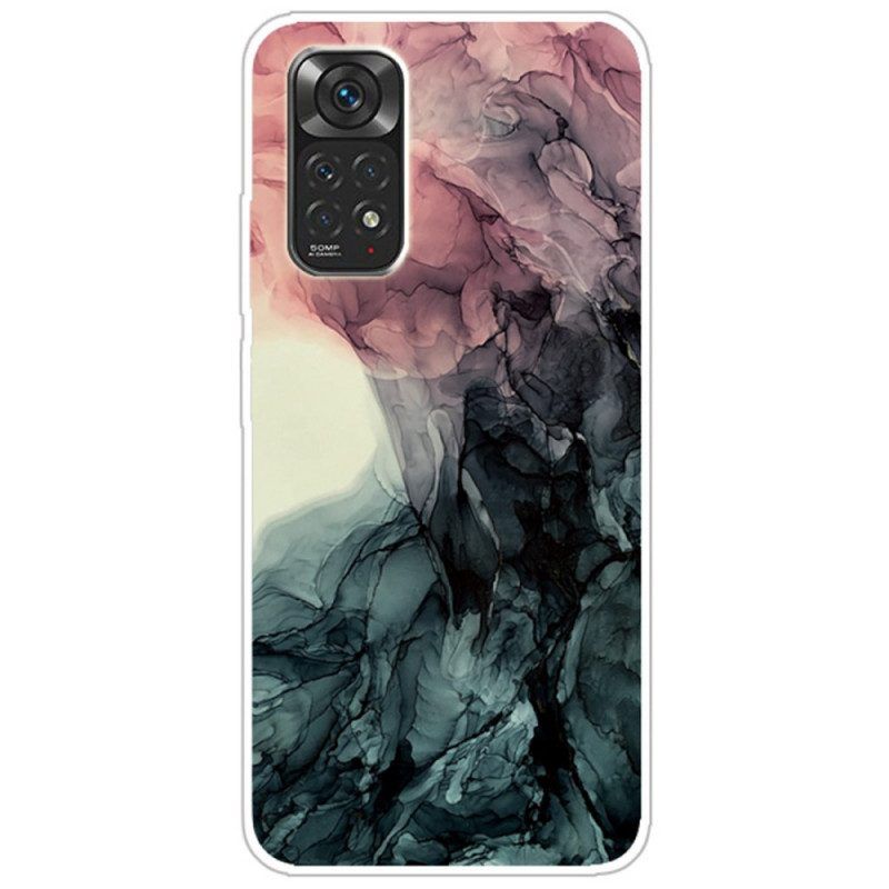 Telefoonhoesje voor Xiaomi Redmi Note 11 / 11S Gekleurd Marmer