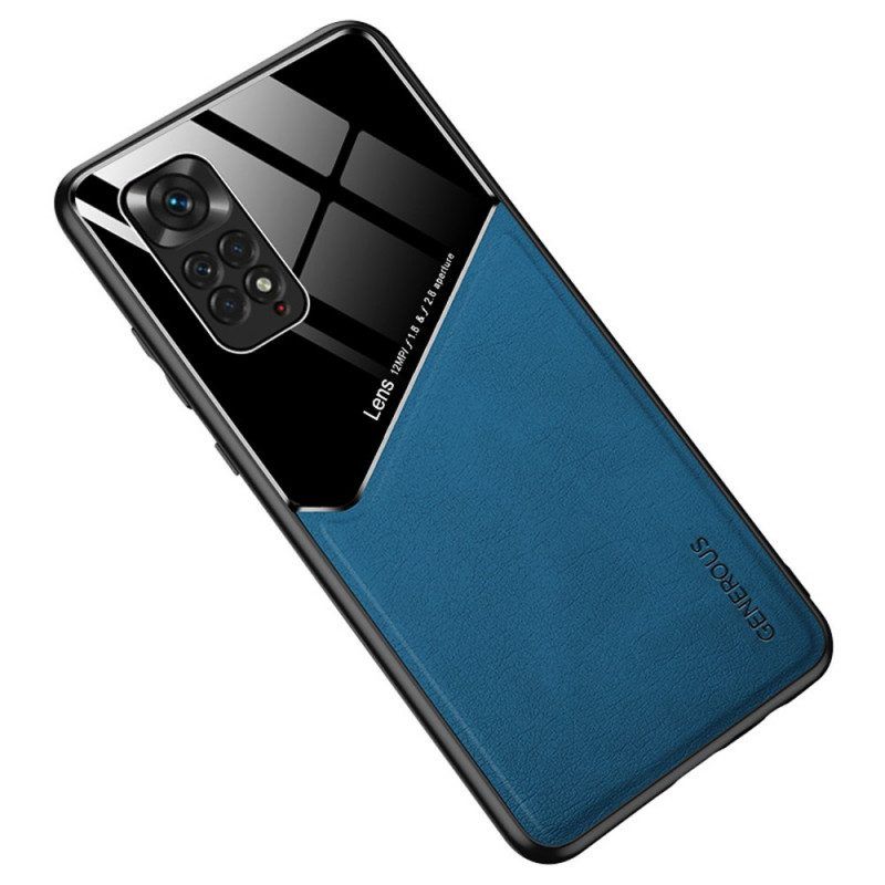 Telefoonhoesje voor Xiaomi Redmi Note 11 / 11S Magnetisch Leereffect