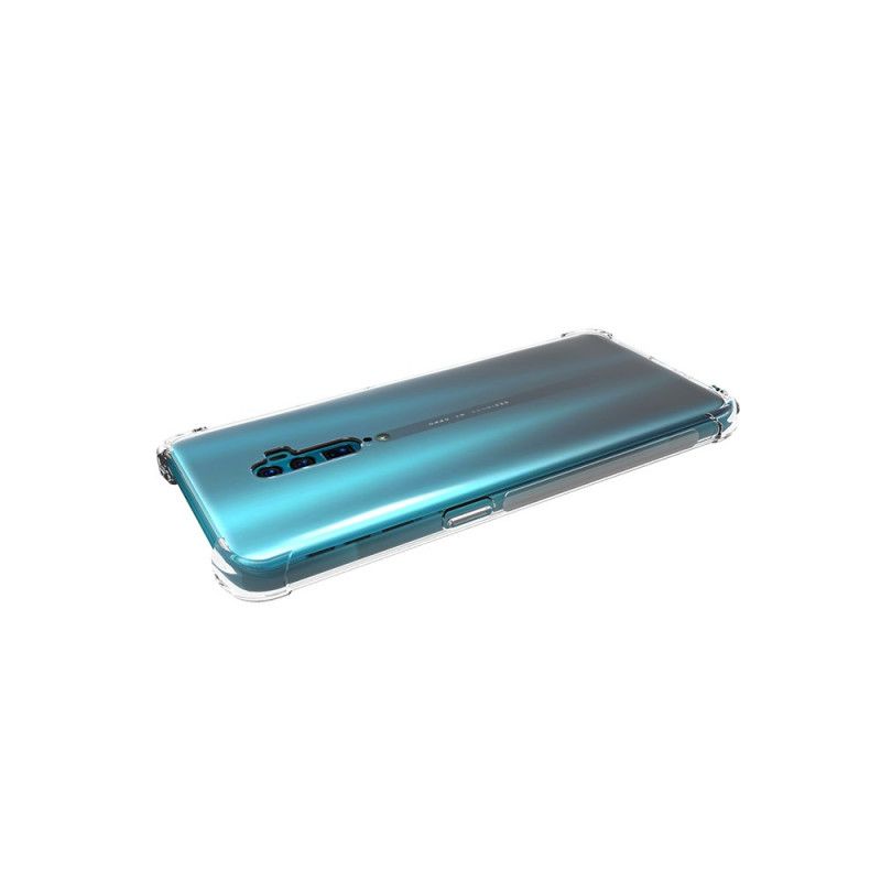 Hoesje Oppo Reno 10x Zoom Telefoonhoesje Transparant Versterkte Hoeken