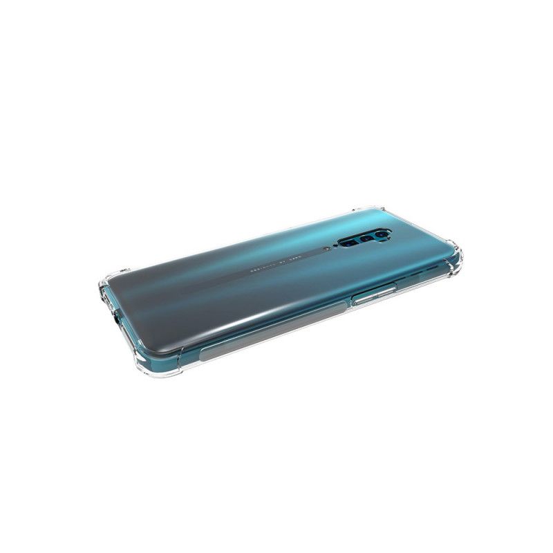Hoesje Oppo Reno 10x Zoom Telefoonhoesje Transparant Versterkte Hoeken