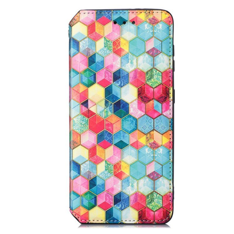 Bescherming Hoesje voor Samsung Galaxy S22 Plus 5G Folio-hoesje Caseneo Rfid-ontwerp