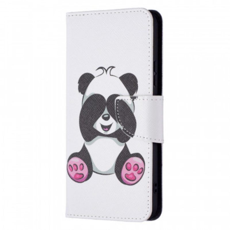 Folio-hoesje voor Samsung Galaxy S22 Plus 5G Panda-plezier