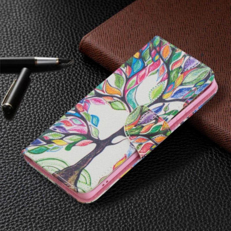 Bescherming Hoesje Huawei P50 Pro Gekleurde Boom