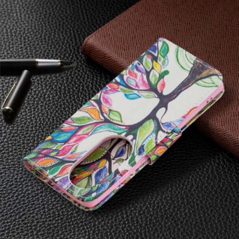 Bescherming Hoesje Huawei P50 Pro Gekleurde Boom