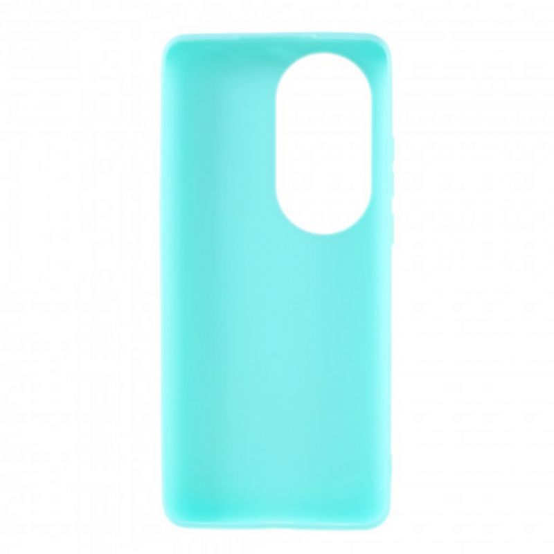Cover Hoesje Huawei P50 Pro Telefoonhoesje Mat Stijve Siliconen