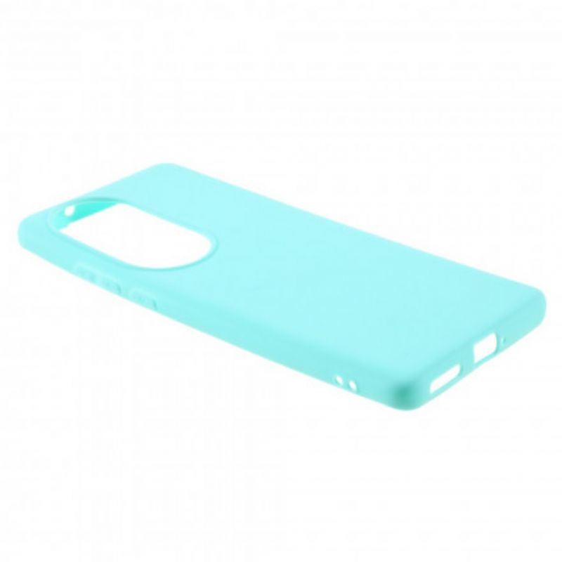 Cover Hoesje Huawei P50 Pro Telefoonhoesje Mat Stijve Siliconen