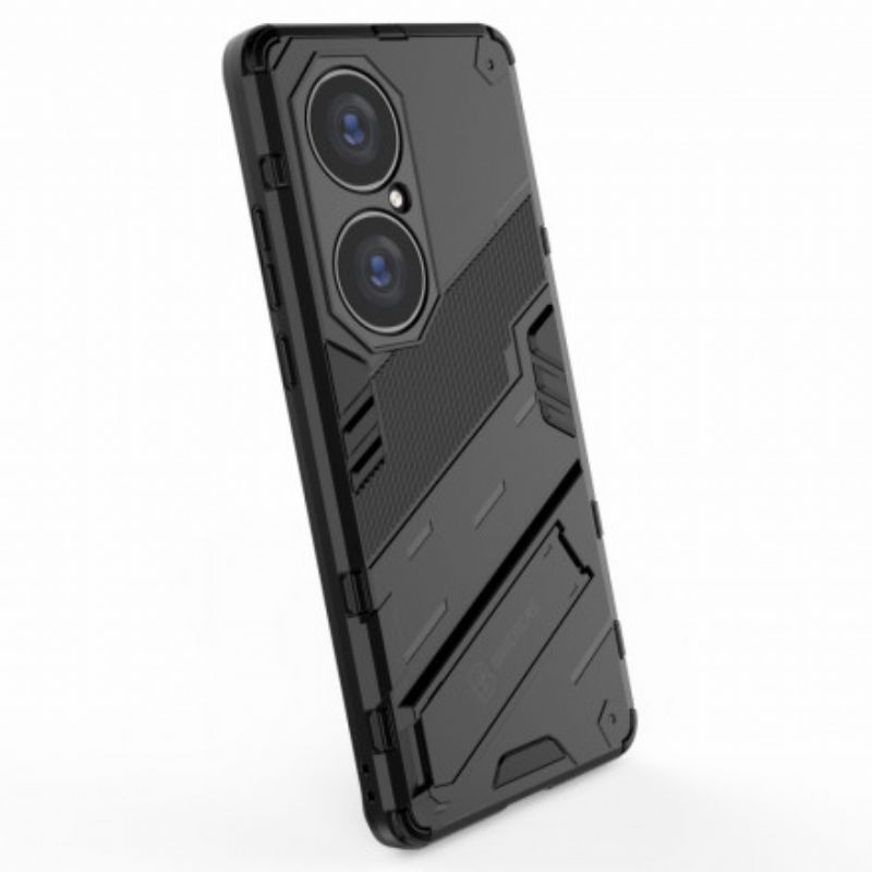 Cover Hoesje Huawei P50 Pro Telefoonhoesje Verwijderbare Steun Twee Handenvrije Posities