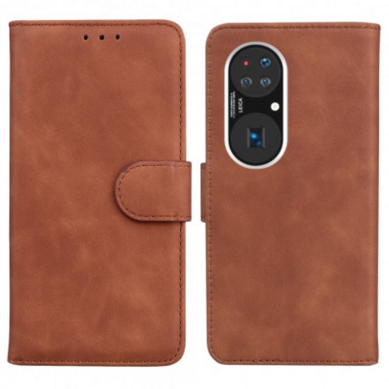 Leren Hoesje Huawei P50 Pro Stijl Lederen Vintage Couture