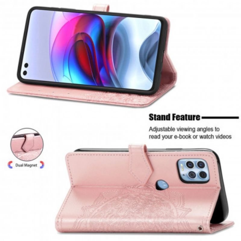 Bescherming Hoesje Moto G100 Mandala Middeleeuwen