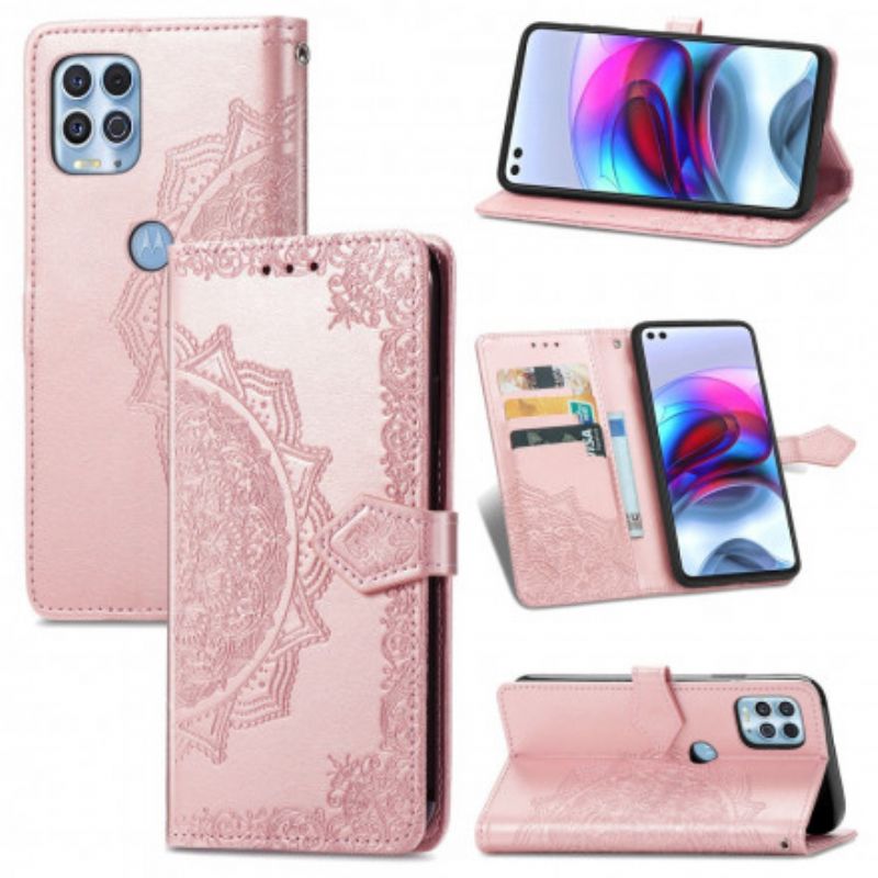 Bescherming Hoesje Moto G100 Mandala Middeleeuwen