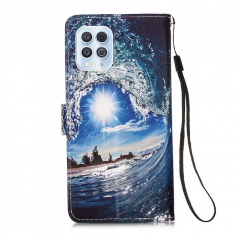 Folio-hoesje Moto G100 Love The Wave