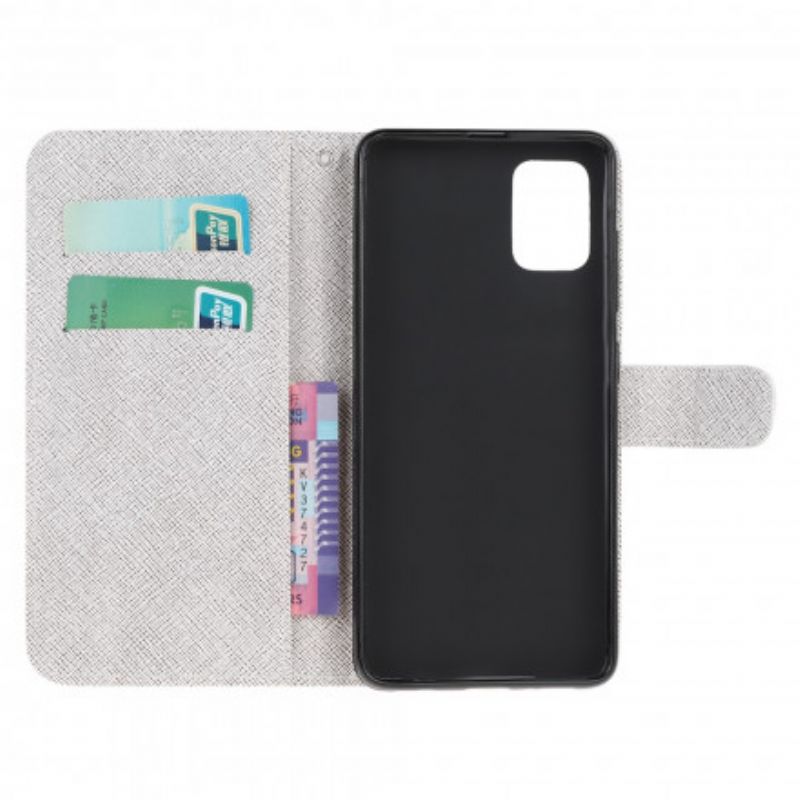 Folio-hoesje Moto G100 Telefoonhoesje String Libellen