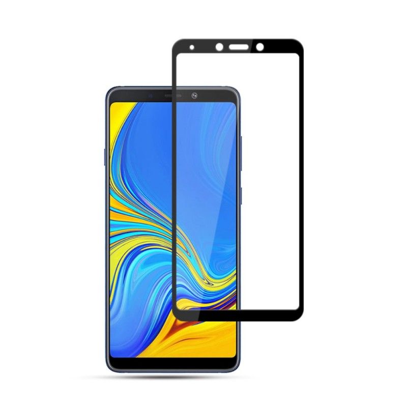 Bescherming Van Gehard Glas Samsung Galaxy A9 Zwart Mocolo