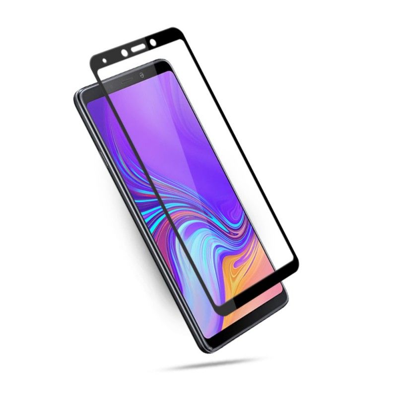 Bescherming Van Gehard Glas Samsung Galaxy A9 Zwart Mocolo