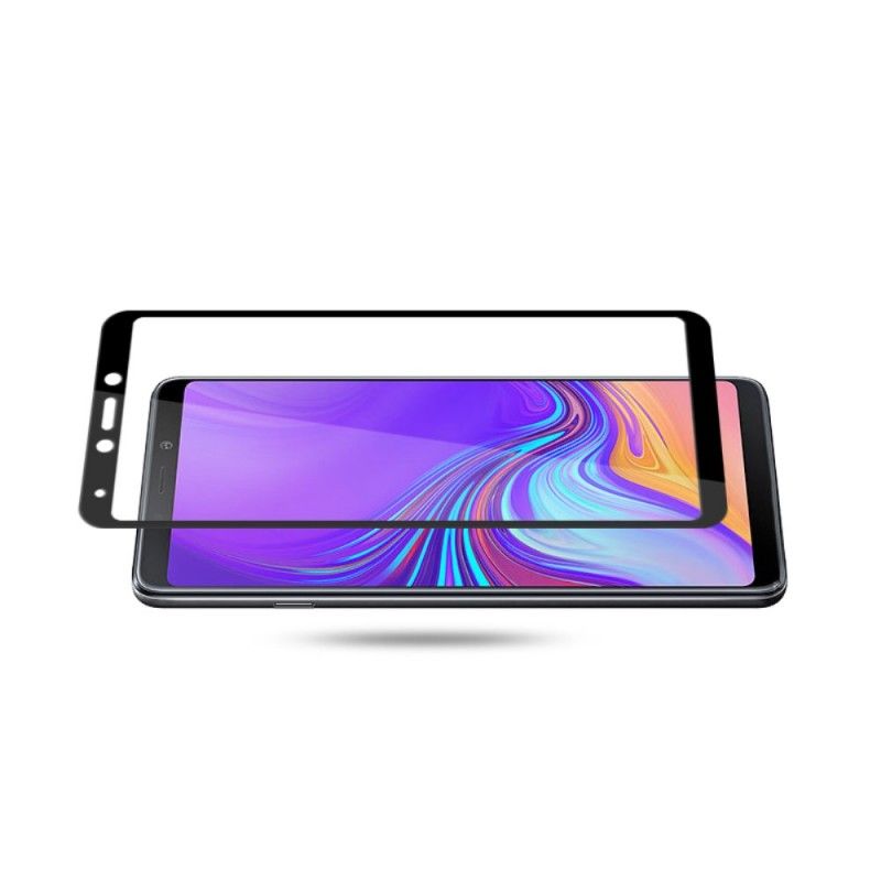 Bescherming Van Gehard Glas Samsung Galaxy A9 Zwart Mocolo