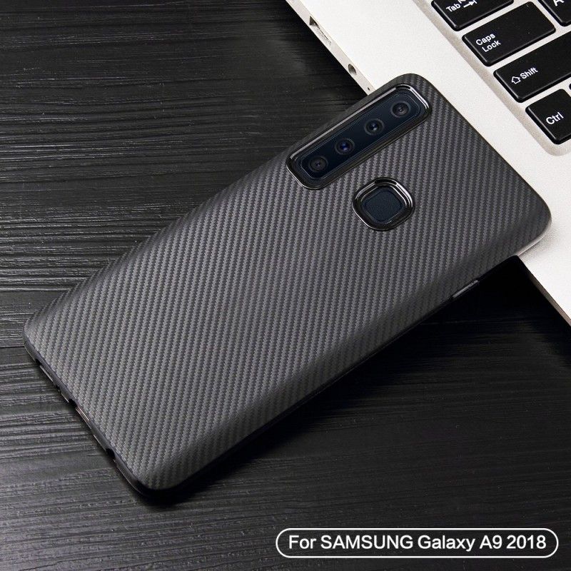 Case Hoesje Samsung Galaxy A9 Telefoonhoesje Antislip Geweven