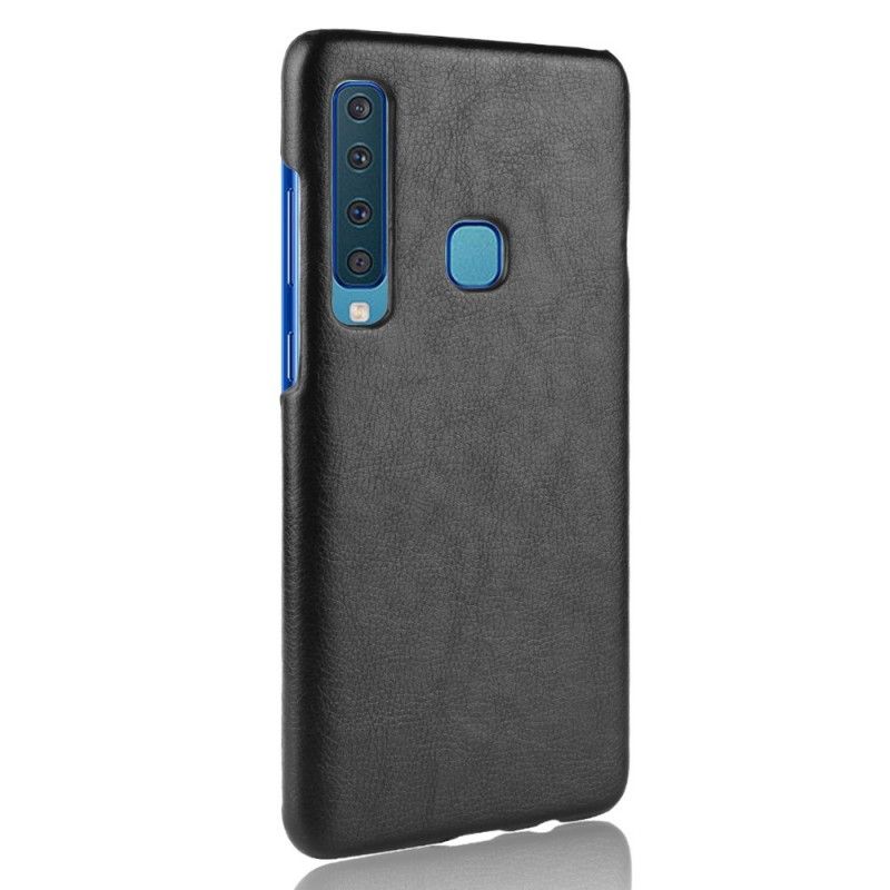 Hoesje voor Samsung Galaxy A9 Grijs Retro Leereffect