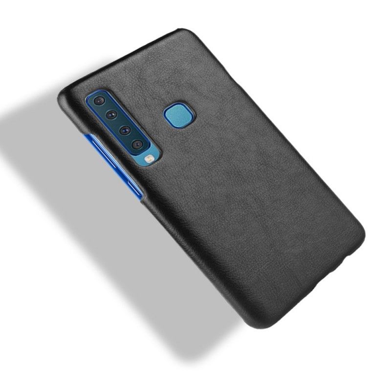 Hoesje voor Samsung Galaxy A9 Grijs Retro Leereffect