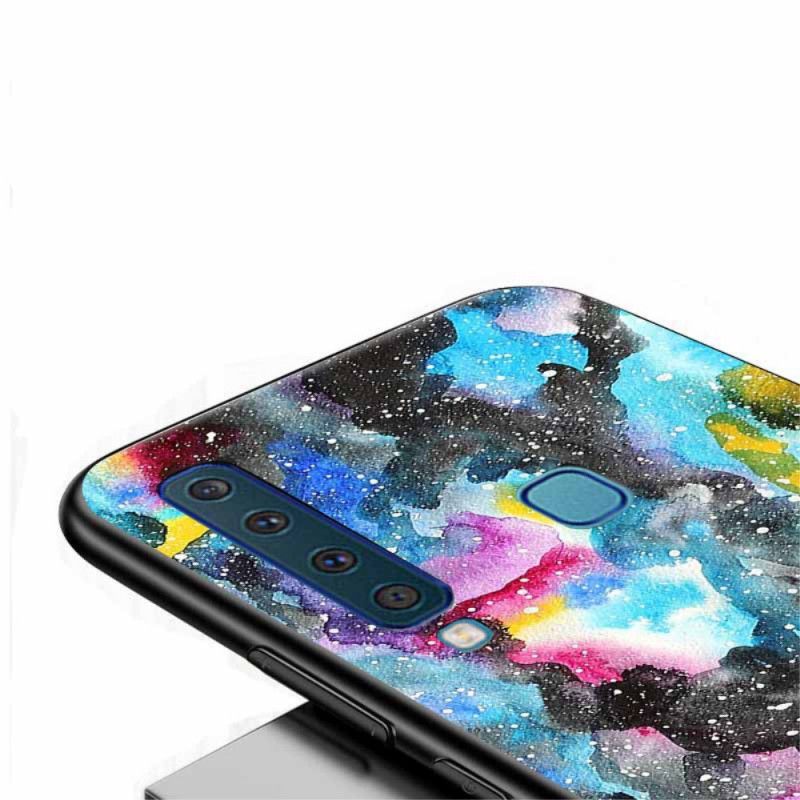 Hoesje voor Samsung Galaxy A9 Roze Magenta Nxe Splash-Kleur