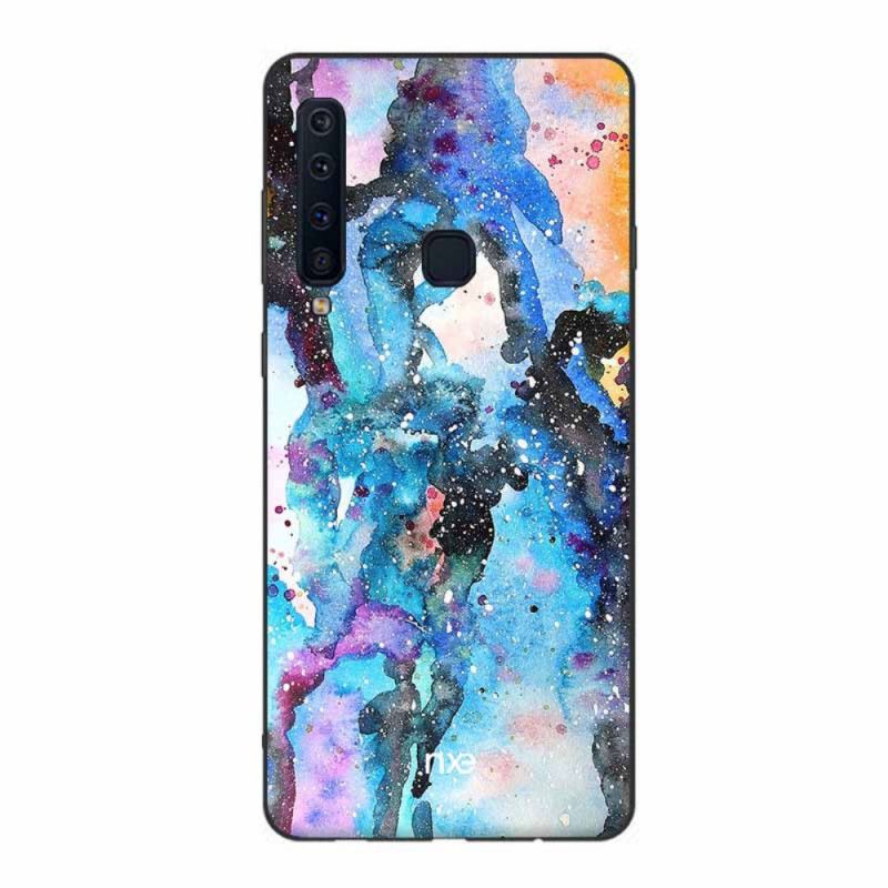 Hoesje voor Samsung Galaxy A9 Roze Magenta Nxe Splash-Kleur