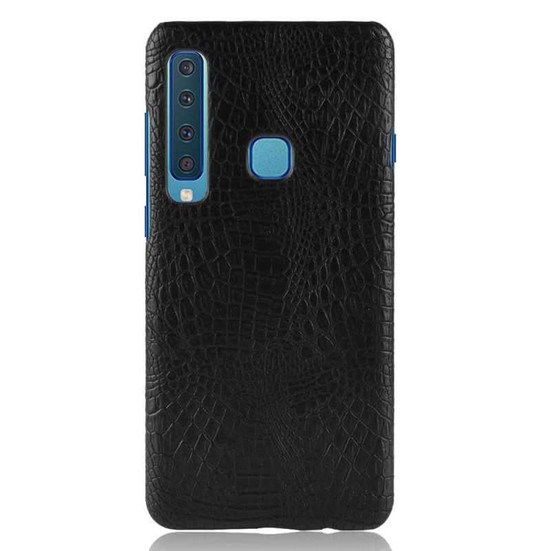 Hoesje voor Samsung Galaxy A9 Wit Krokodillenhuideffect