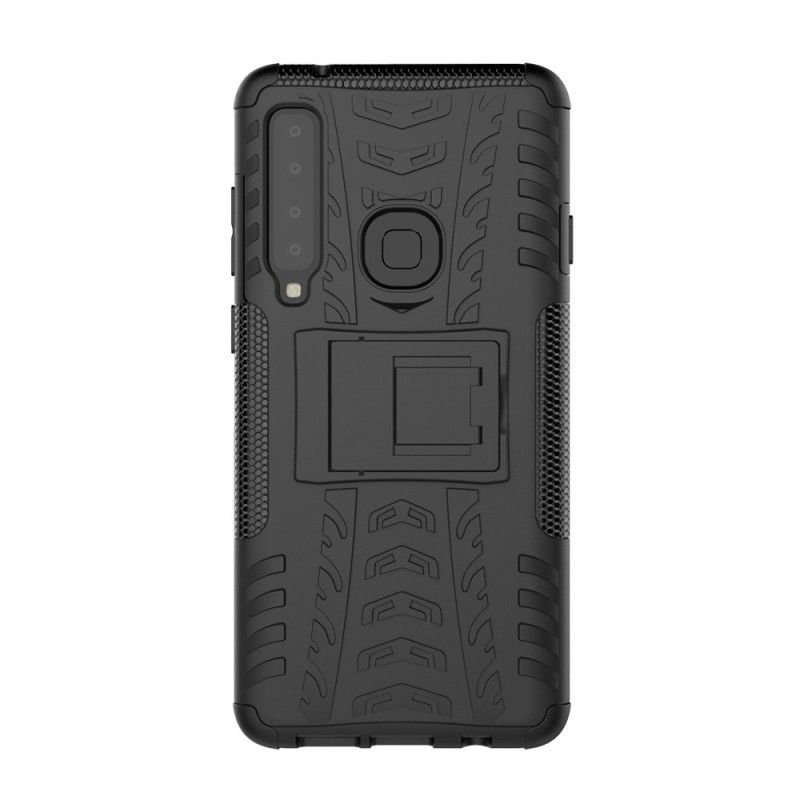 Hoesje voor Samsung Galaxy A9 Wit Zwart Ultrabestendigheid