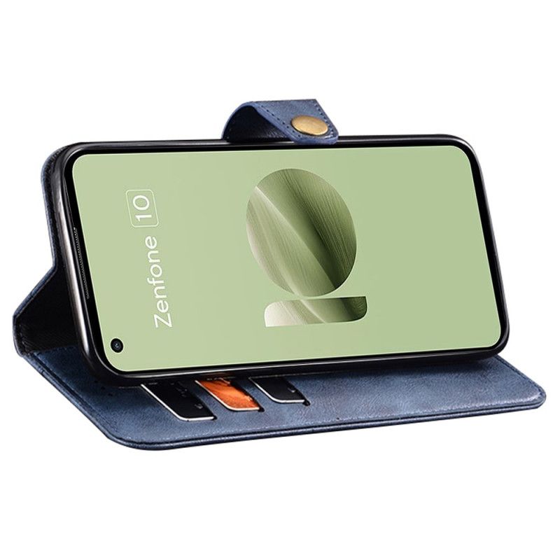 Bescherming Hoesje Asus Zenfone 10 Idewei Schokbestendige Portemonnee