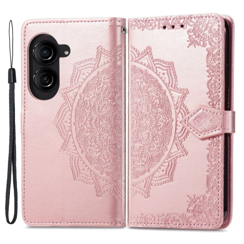 Folio-hoesje Asus Zenfone 10 Telefoonhoesje Barokke Mandala