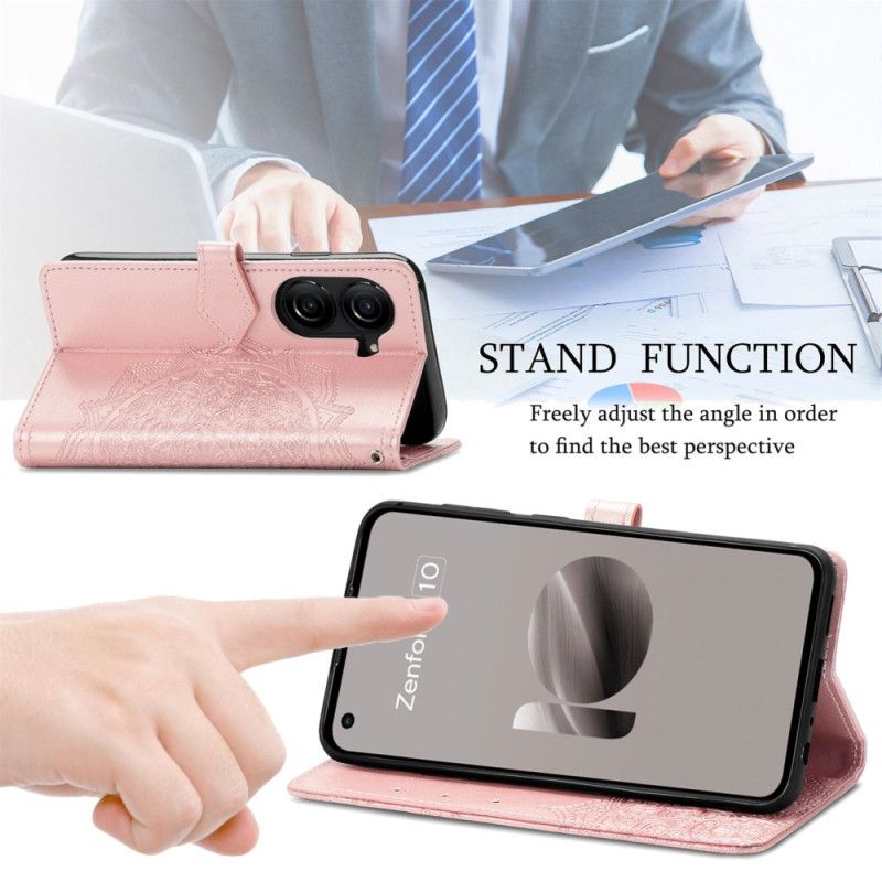 Folio-hoesje Asus Zenfone 10 Telefoonhoesje Barokke Mandala