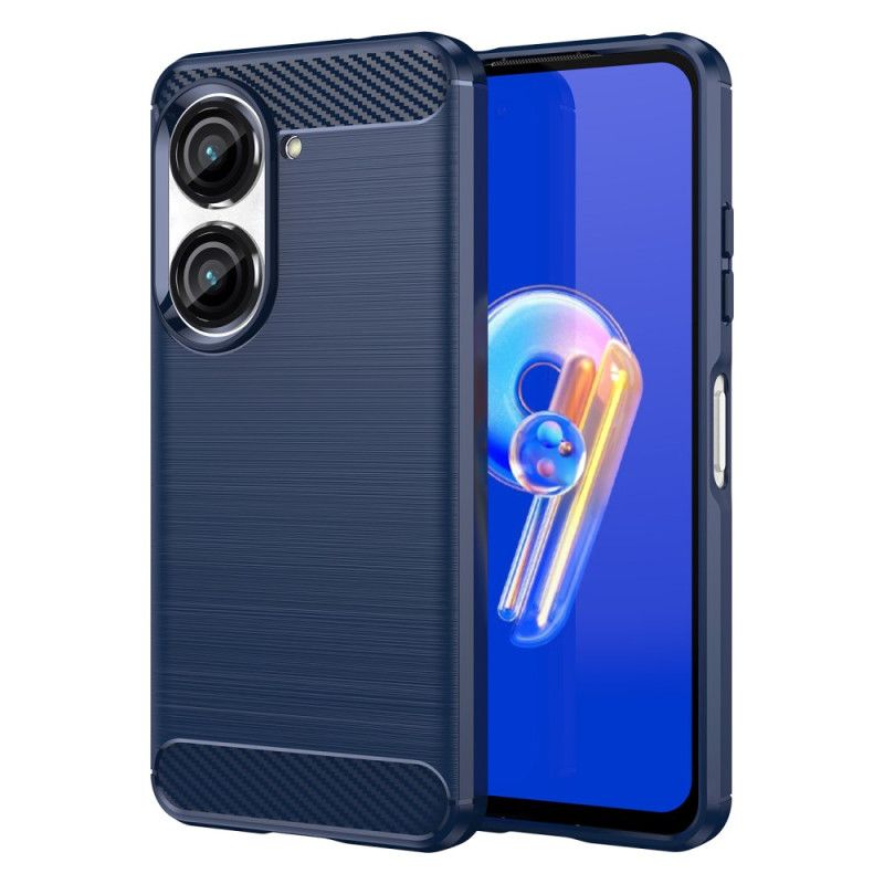 Hoesje Asus Zenfone 10 Geborsteld Koolstofvezel Bescherming Hoesje