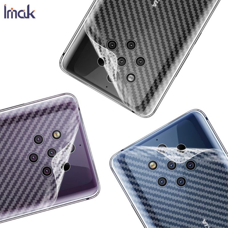 Achterbeschermfolie Nokia 9 PureView Carbon Imak